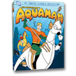 Aquaman Animated DVD Cover