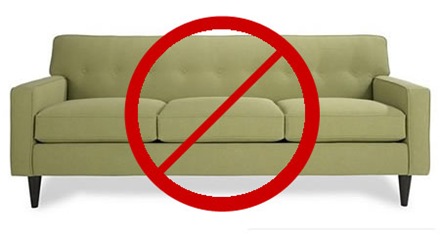 No More Porch Sofas