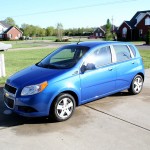 2009 aveo LS - Blue