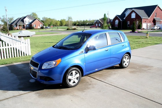 2009 aveo LS - Blue