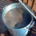 Wormtail Wheat Porter Boiling